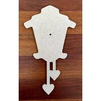 S-156 - Cadran ceas - ceas pendul - MDF - 38.5x22.5x0.6cm - MIMH