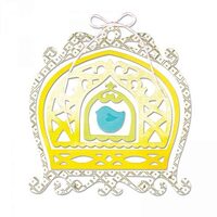 6 - 659124 Set 5 cuttere - TAIE SI EMBOSEAZA - Thinlits Bird & Birdcages - Sizzix