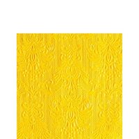 PAK60 - 12505518 Servetele embosate 15buc. - 25x25cm - Elegance yellow - Ambiente