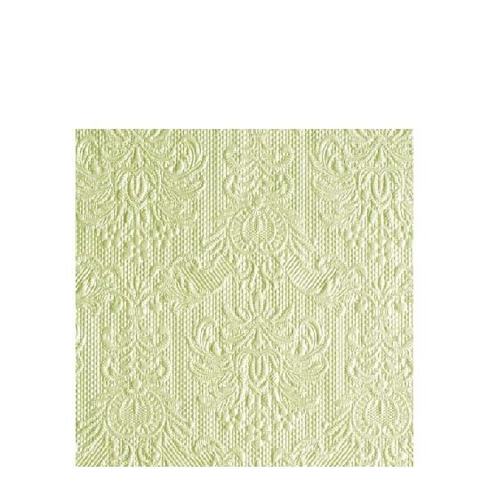 PAK2 - 12506922 Servetele embosate 15buc. - 25x25cm - Elegance pearl green - Ambiente