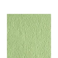 PAK106 - 12507907 Servetele embosate 15buc. - 25x25cm - Elegance pale green - Ambiente