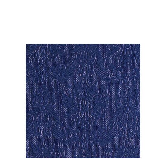 PAK76 - 12507030 Servetele embosate 15buc. - 25x25cm - Elegance blue - Ambiente