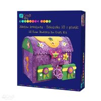 PE COMANDA - KSPI-325 - 3D FOAM JEWELLERY BOX CRAFT KIT - KIT CUTIE BIJUTERII DIN FOAM - DP-CRAFT