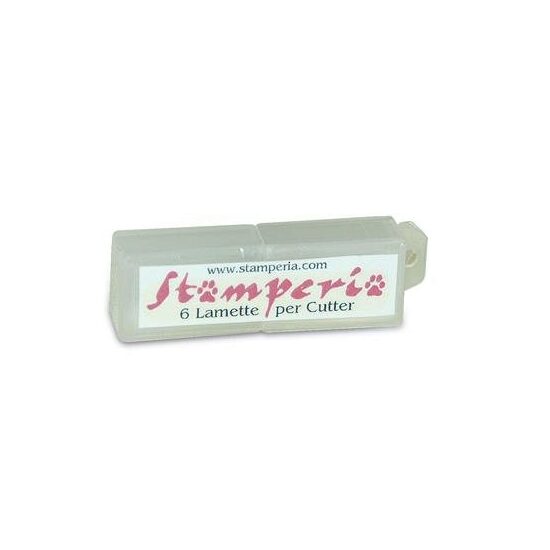 KRT02R - Set 6 rezerve cutter bisturiu - Stamperia