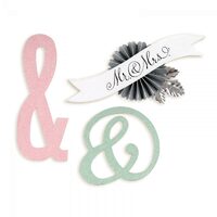 G - 658332 Cutter Sizlits Large - Ampersands & Banner - Sizzix