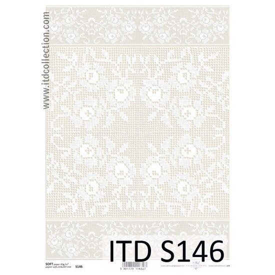 S146 - Hartie decupaj - SOFT - A4, 40gr - ITD