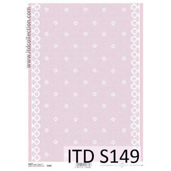 S149 - Hartie decupaj - SOFT - A4, 40gr - ITD