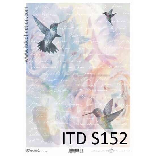 S152 - Hartie decupaj - SOFT - A4, 40gr - ITD