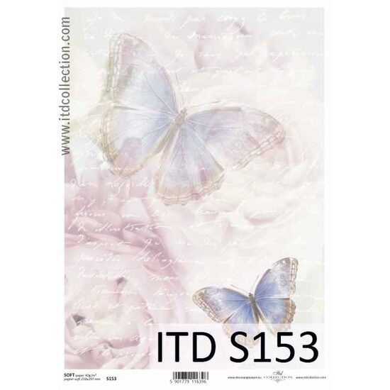 S153 - Hartie decupaj - SOFT - A4, 40gr - ITD