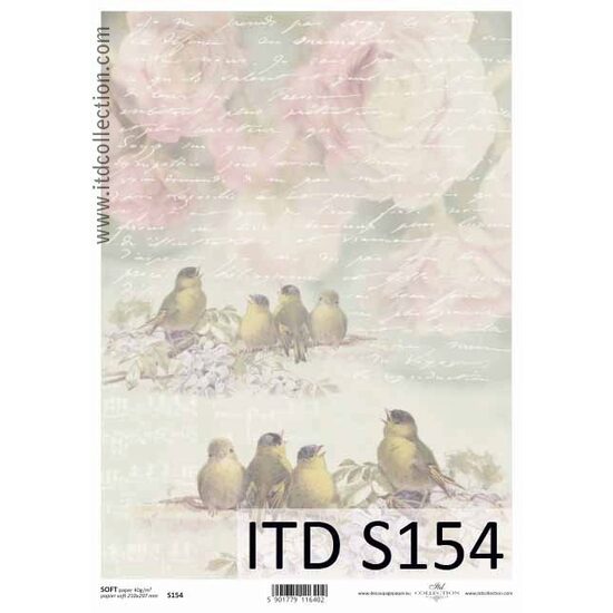 S154 - Hartie decupaj - SOFT - A4, 40gr - ITD