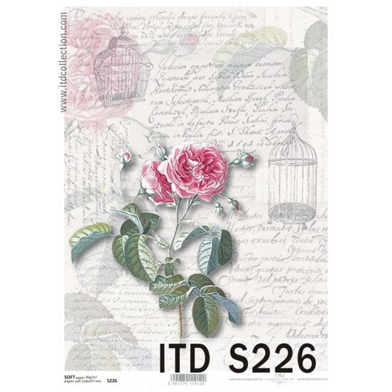 S226 - Hartie decupaj - SOFT - A4, 40gr - ITD