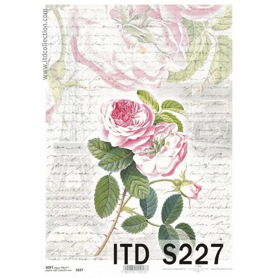S227 - Hartie decupaj - SOFT - A4, 40gr - ITD