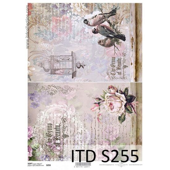 S255 - Hartie decupaj - SOFT - A4, 40gr - ITD
