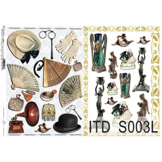 S003L - Hartie decupaj - SOFT - A3, 40gr - ITD