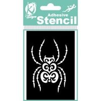 BS-051 Sablon adeziv repozitionabil 7x10cm - paianjen - KI-SIGN