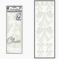 KSFD-27B - Abtibild transferabil pt. textile - fundite albe - 10x30cm - KI-SIGN