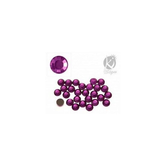 C-STRASS-5PURPLE - Strasuri, termocolante purpurii, 60buc - 5mm - KI-SIGN