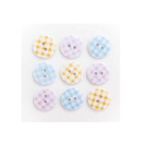 CEGU-006 Set 9 nasturi autoadezivi, 18 mm Girl s Blanket - DP CRAFT