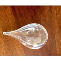 23311 - Glob plastic in forma de lacrima - 10.5cm x 5.5cm - PENT