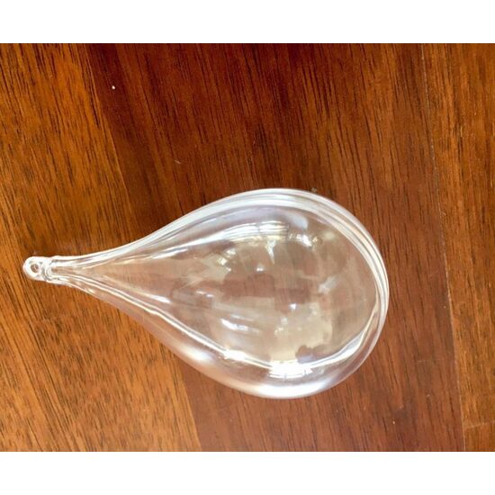 23311 - Glob plastic in forma de lacrima - 10.5cm x 5.5cm - PENT