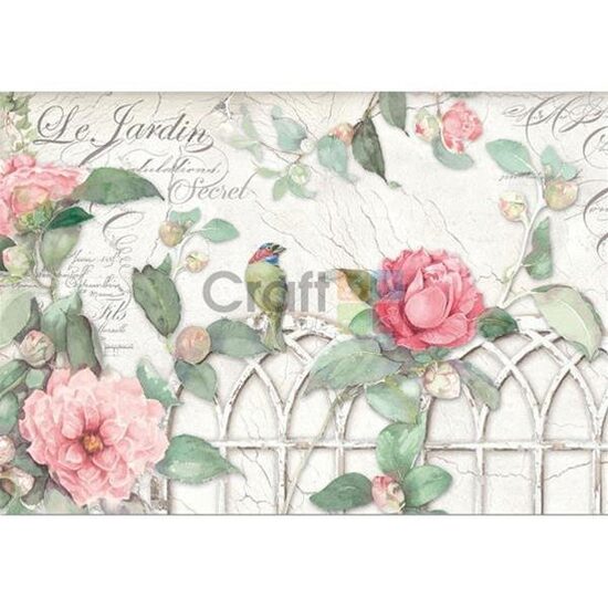 DFS367 - Hartie de orez Stamperia 48x33 cm