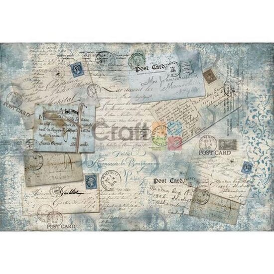 DFS369 - Hartie de orez Stamperia 48x33 cm