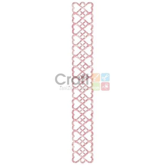 FBF018 - Cutter bordura inimi Stamperia - 3.2x23.5cm.h