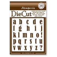 FBF026 - Cutter Alfabet litere mici Stamperia