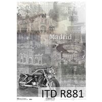 R881 - Hartie orez A4, 25 - 30gr - ITD