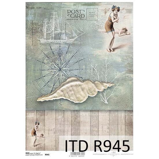 R945 - Hartie orez A4, 25 - 30gr - ITD