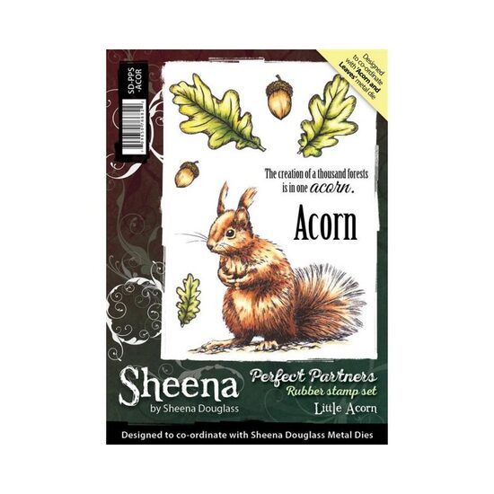 SD-PPS-ACOR Stampila cauciuc Little Acorn - Crafters Companion