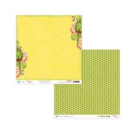 PYDU-010-P02 Hartie scrap booking - 30.5x30.5 Tropical Dreams 2 - DP CRAFT