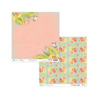 PYDU-010-P05 Hartie scrap booking - 30.5x30.5 Tropical Dreams 5 - DP CRAFT