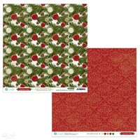 PYDU-011-P01 Hartie scrap booking - 30.5x30.5 Christmas Time 1 - DP CRAFT