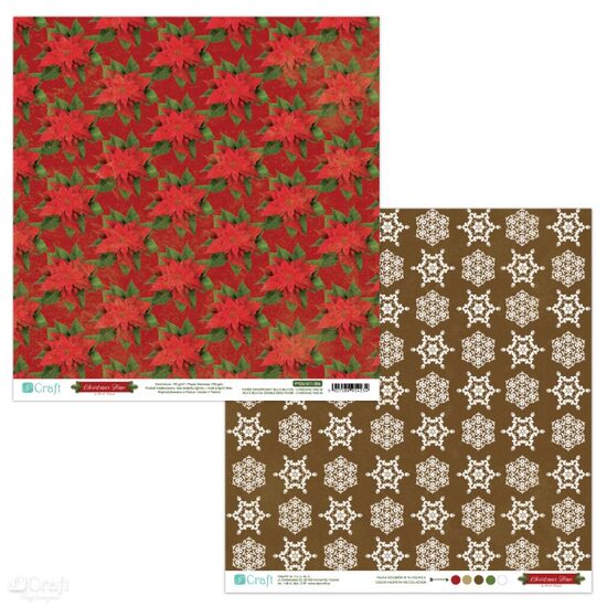 PYDU-011-P06 Hartie scrap booking - 30.5x30.5 Christmas Time 6 - DP CRAFT