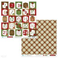 PYDU-011-P08 Hartie scrap booking - 30.5x30.5 Christmas Time 8 - DP CRAFT