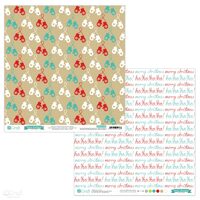 PYDU-012-P04 Hartie scrap booking - 30.5x30.5 Xmas Boutique 4 - DP CRAFT
