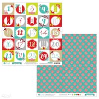 PYDU-012-P08 Hartie scrap booking - 30.5x30.5 Xmas Boutique 8 - DP CRAFT
