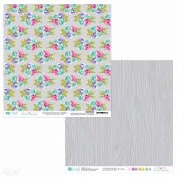 PYDU-014-P02 Hartie scrap booking - 30.5x30.5 Floral Market 2 - DP CRAFT