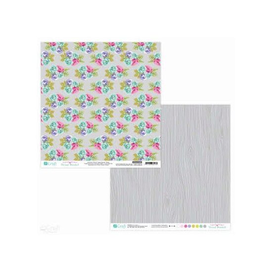 PYDU-014-P02 Hartie scrap booking - 30.5x30.5 Floral Market 2 - DP CRAFT