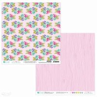 PYDU-014-P04 Hartie scrap booking - 30.5x30.5 Floral Market 4 - DP CRAFT