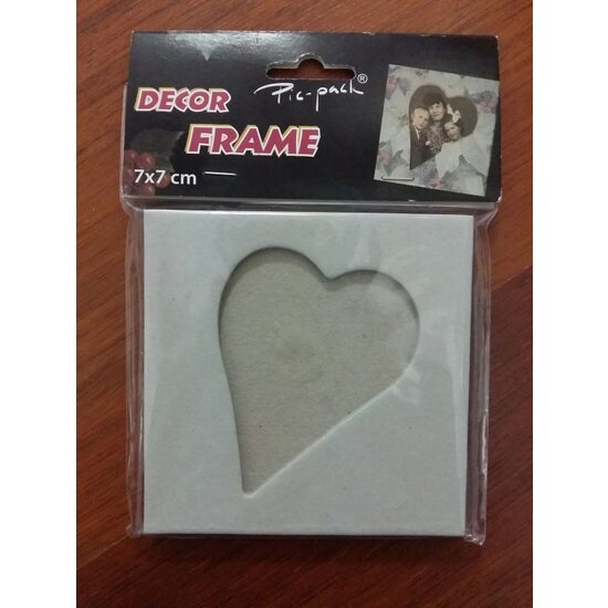 KSZ07 - Rama foto inima demontata - PENT - 7 7 7cm h.