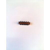 380511 - Distantier cupru 3 cm , 5 agatatori - ANT-CH