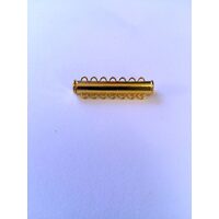 380514 - Distantier auriu 3.8 cm , 7 agatatori - ANT-CH