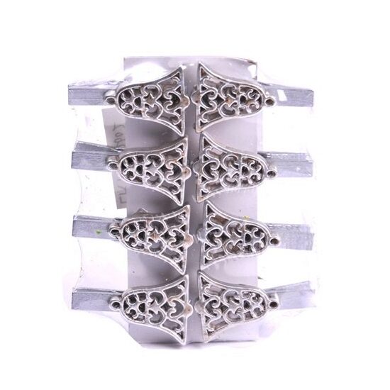DD41732 - Set 8 clame decorative - clopotei 3,2 x 2,8 x 0,5 cm - DIEND