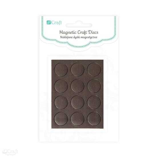 DPMG-001 - Set 12 buline magnetice autoadezive 1.27 cm - DP CRAFT