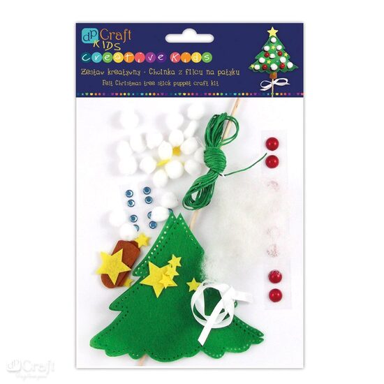 KSFI-021 - Kit creativ din fetru - bradut - DP CRAFT