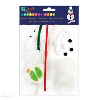 KSFI-022 - Kit creativ din fetru - om de zapada - DP CRAFT