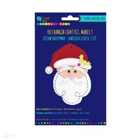 KSFI-132 - Kit creativ din fetru - Mos Craciun - DP CRAFT