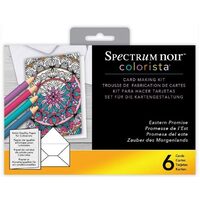 SPECN-C-PKIT-EAS - Kit pt confectionat felicitari Colorista - Eastern Promise - CRAFTERS